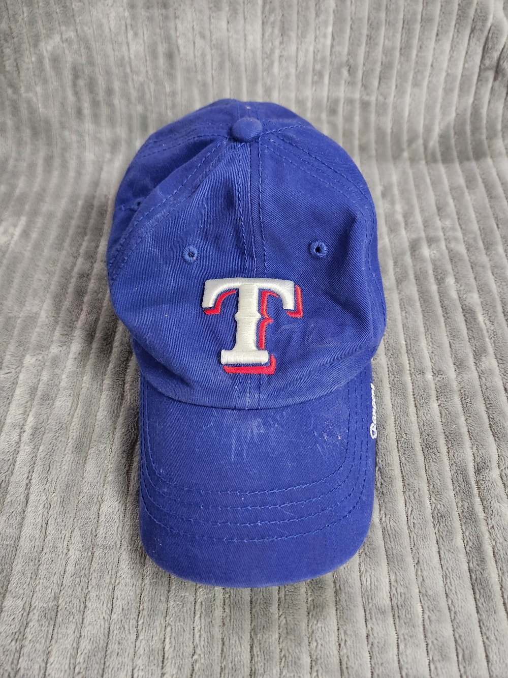 '47 Brand women's MLB Texas Rangers Clean Up Adjustable Baseball Cap Hat Blue OS